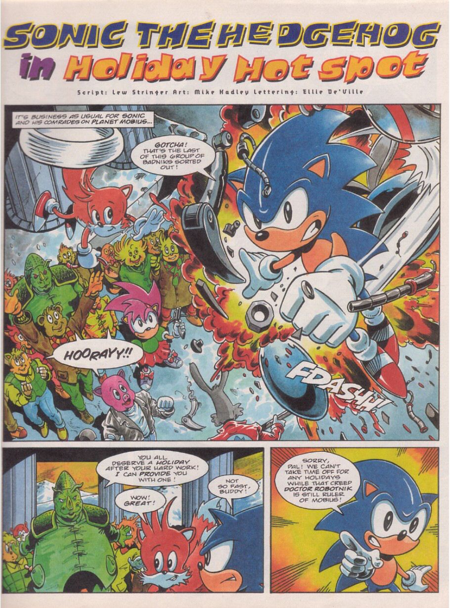 Sonic Holiday Special - Summer 1995 Page 2